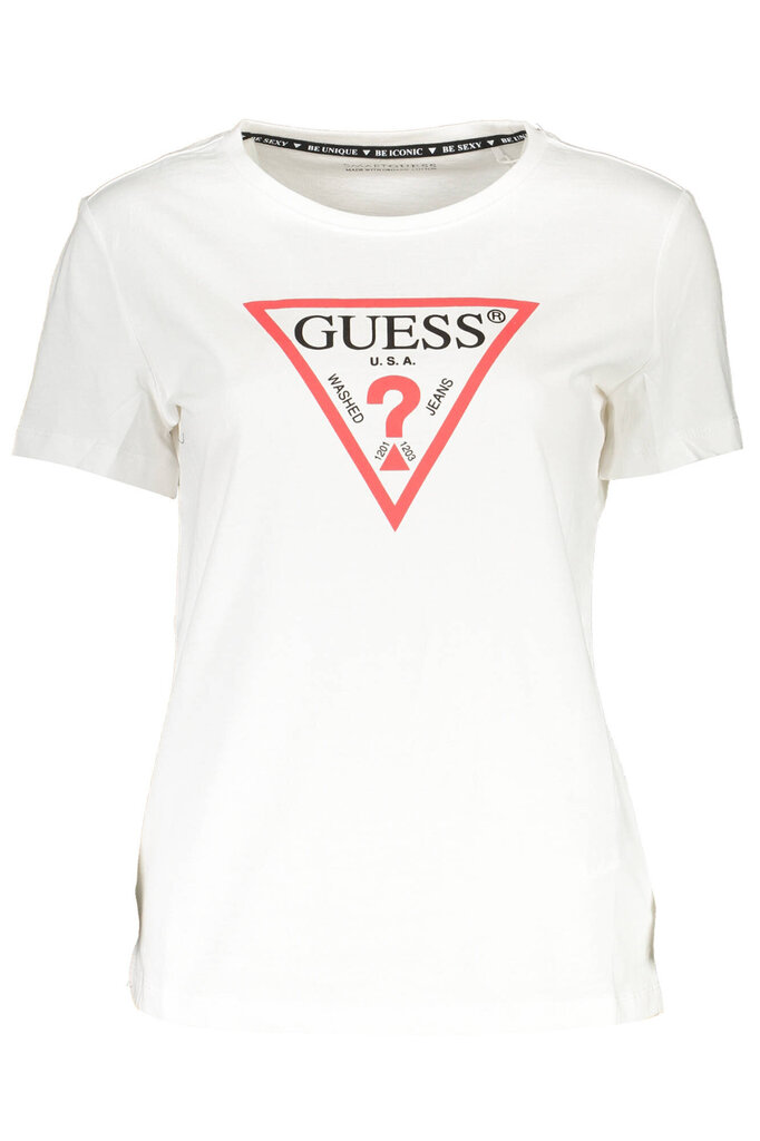 T-krekls sievietēm Guess Jeans W1YI1BI3Z11, balts цена и информация | T-krekli sievietēm | 220.lv