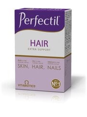 Perfectil Plus Hair Extra Support tab. N60 cena un informācija | Vitamīni, preparāti, uztura bagātinātāji skaistumam | 220.lv
