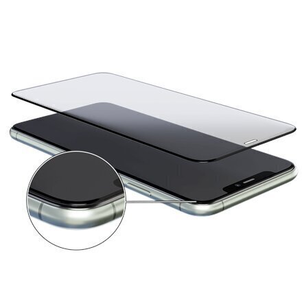 Aizsargstikls 3MK NeoGlass, paredzēts iPhone 7/8 Black cena un informācija | Ekrāna aizsargstikli | 220.lv