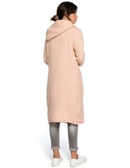 Jaka sievietēm BK016 ar kapuci un kabatām - gaiši rozā cena un informācija | Sieviešu džemperi | 220.lv