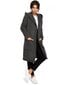 Jaka sievietēm BK016 ar kapuci un kabatām - grafīts cena un informācija | Sieviešu džemperi | 220.lv