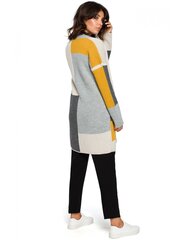 Sieviešu jaka BK011 daudzkrāsaina - 1. modelis (grafīts) cena un informācija | BeKnit Apģērbi, apavi, aksesuāri | 220.lv