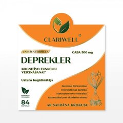 Капсулы CLARIWELL Deprekler N84 цена и информация | Витамины, пищевые добавки, препараты для иммунитета | 220.lv