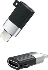 Адаптер USB TelForceOne XO NB149-D USB-C - lightning цена и информация | Адаптеры и USB разветвители | 220.lv