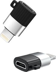 Адаптер UUSB TelForceOne XO NB149-B micro-USB - lightning цена и информация | Адаптеры и USB разветвители | 220.lv