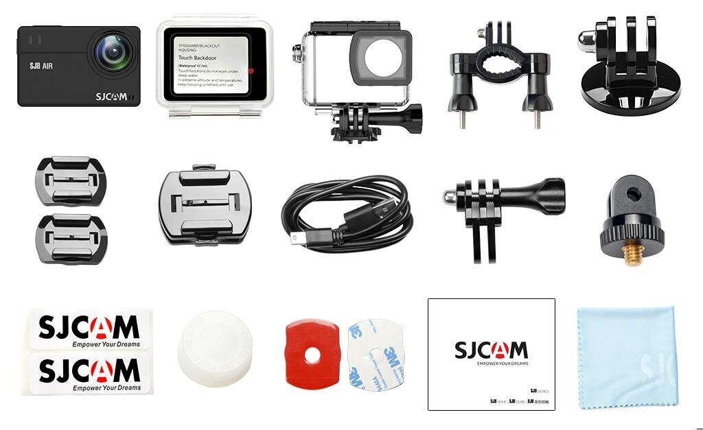 Sjcam SJ8 Plus, white цена и информация | Sporta kameras | 220.lv