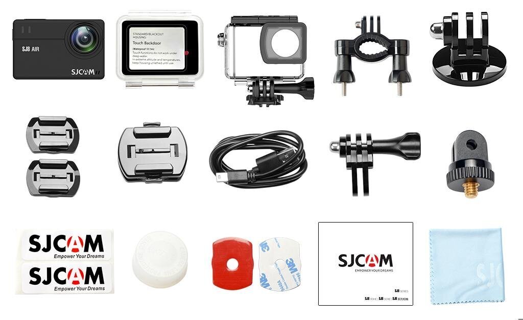 Sjcam SJ8 AIR, White цена и информация | Sporta kameras | 220.lv