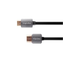 Kruger&Matz miniHDMI, 1.8 m cena un informācija | Kabeļi un vadi | 220.lv