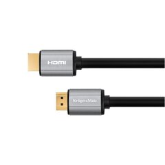 Kruger&Matz, HDMI, 1 m cena un informācija | Kabeļi un vadi | 220.lv