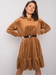 Платье женское, коричневое цена и информация | Платья | 220.lv