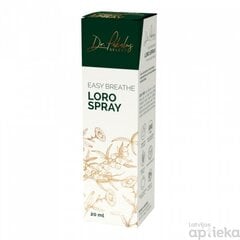 Dr. Pakalns Easy Breathe Loro Spray aerosols 20ml цена и информация | Зубные щетки, пасты | 220.lv