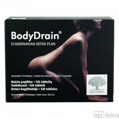 Таблетки NEW NORDIC BODYDRAIN, 120 шт. цена и информация | Добавки и препараты для похудения | 220.lv