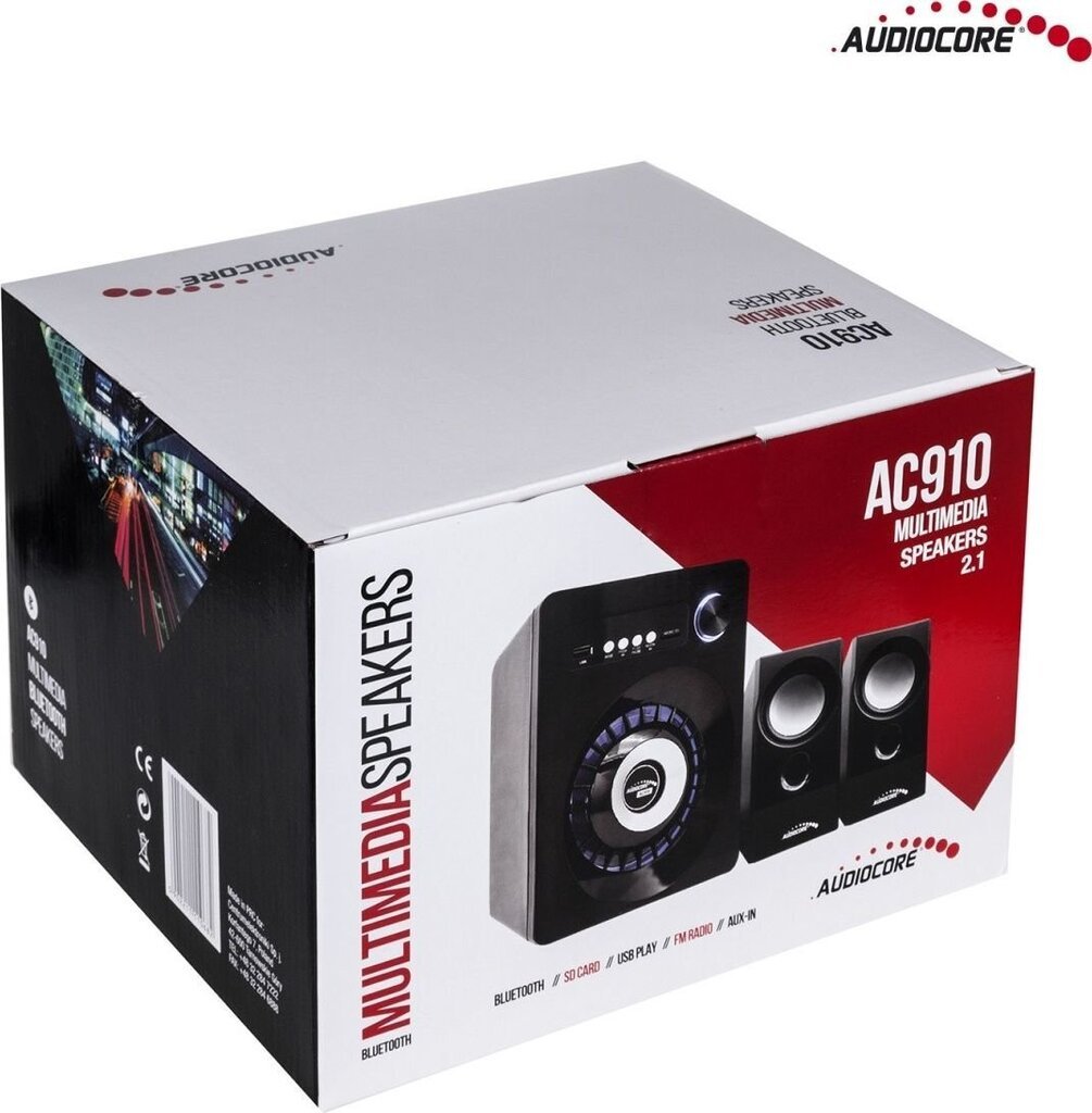Audiocore AC910, melns цена и информация | Skaļruņi | 220.lv