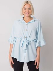 Женская повседневная блуза, ярко-синяя  цена и информация | Женские блузки, рубашки | 220.lv