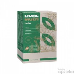 Livol Multi Herba tab. N100 cena un informācija | Vitamīni, preparāti, uztura bagātinātāji labsajūtai | 220.lv