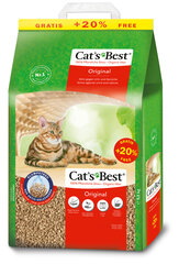 Pakaiši dzīvniekiem Cats Best Oko Plus, 10 l + 2 l DĀVANA цена и информация | Наполнители для кошачьих туалетов | 220.lv