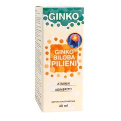 Сердечные капли GINKO, 40 мл цена и информация | Первая помощь | 220.lv