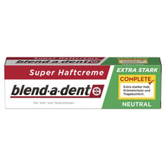 Клей для зубных протезов BLEND-A-DENT ADHESIVE CREAM NEUTRAL, 47 г цена и информация | Зубные щетки, пасты | 220.lv