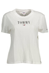 T-krekls sievietēm Tommy Hilfiger DW0DW12834, balts cena un informācija | T-krekli sievietēm | 220.lv