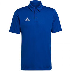 Sporta krekls vīriešiem Adidas Entrada 22 Polo, zils цена и информация | Мужская спортивная одежда | 220.lv