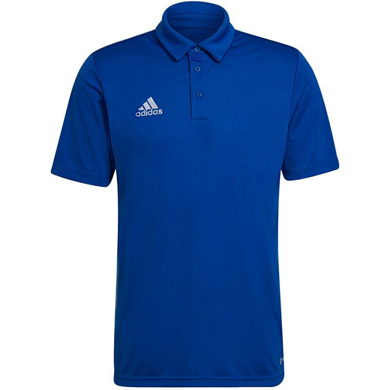 Sporta krekls vīriešiem Adidas Entrada 22 Polo, zils цена и информация | Sporta apģērbs vīriešiem | 220.lv