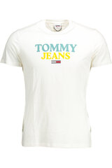 T-krekls vīriešiem Tommy Hilfiger DM0DM12853, balts cena un informācija | Vīriešu T-krekli | 220.lv