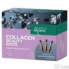 ACORUS BALANCE Collagen Beauty Shots 25ml x 14 cena un informācija | Pirmā palīdzība | 220.lv