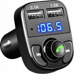 BLUETOOTH FM MP3 SD raidītājs 2x USB lādētājs цена и информация | FM Модуляторы | 220.lv