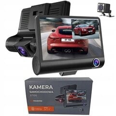 Reģistrators - atpakaļgaitas un iekšējā kamera 3in1 cena un informācija | Auto video reģistratori | 220.lv