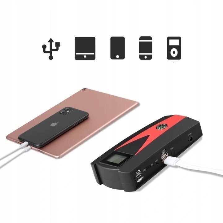 Powerbank auto starteris 800A 99800mAh цена и информация | Akumulatoru lādētāji | 220.lv