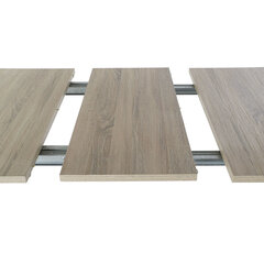 Pusdienu galds DKD Home Decor, 160 x 90 x 76 cm, pelēks цена и информация | Кухонные и обеденные столы | 220.lv