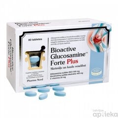 BioActive Glucosamine Forte Plus tab.N80 cena un informācija | Vitamīni | 220.lv