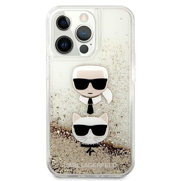 Telefona maciņš Karl Lagerfeld KLHCP13LKICGLD iPhone 13 Pro / 13 6,1" cena un informācija | Telefonu vāciņi, maciņi | 220.lv