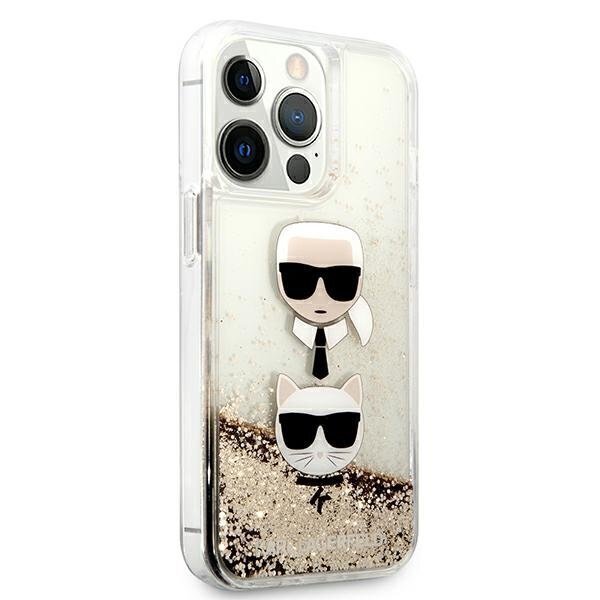Telefona maciņš Karl Lagerfeld KLHCP13LKICGLD iPhone 13 Pro / 13 6,1" cena un informācija | Telefonu vāciņi, maciņi | 220.lv