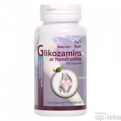 Glikozamīns ar hondroitīnu caps.N100 cena un informācija | Vitamīni | 220.lv