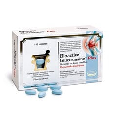 Uztura bagātinātājs BioActive Glucosamine Plus tabletes N150 cena un informācija | Vitamīni | 220.lv