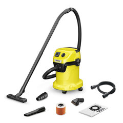 Mitrās un sausās tīrīšanas putekļsūcējs Karcher WD 3 P V-17/4/20 Workshop cena un informācija | Putekļu sūcēji | 220.lv