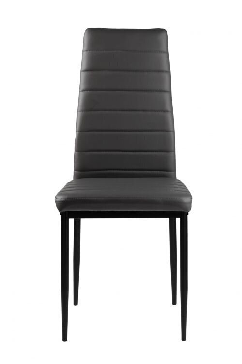 4-u krēslu komplekts ModernHome Prestige, melns цена и информация | Virtuves un ēdamistabas krēsli | 220.lv