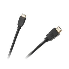 Kabelis Cabletech Eco-Line HDMI – miniHDMI, 1.8 m cena un informācija | Kabeļi un vadi | 220.lv