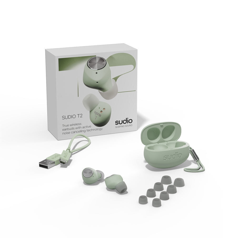 Sudio T2 Wireless Bluetooth Jade cena un informācija | Austiņas | 220.lv