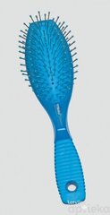 Щетка для волос TITANIA с резиновой ручкой, 9 рядов цена и информация | Расчески, щетки для волос, ножницы | 220.lv