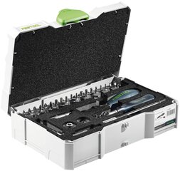 Tarkšķu komplekts 497881 1/4"-CE RA-Set 36 Festool cena un informācija | Rokas instrumenti | 220.lv