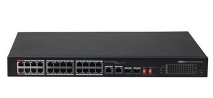 NET SWITCH 24PORT 1000M/PFS3226-24ET-240 DAHUA цена и информация | Коммутаторы (Switch) | 220.lv