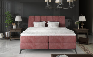 Кровать NORE Aderito, 140x200 см, бежевого цвета цена и информация | Кровати | 220.lv