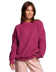 Garš džemperis sievietēm BK052 - rozā cena un informācija | BeKnit Apģērbi, apavi, aksesuāri | 220.lv