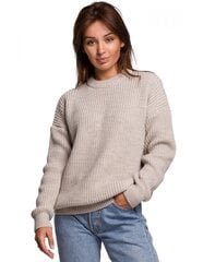 Женский свитер Be Knit BK052, бежевый цена и информация | Женские кофты | 220.lv