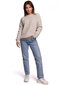 Garš džemperis sievietēm BK052 - bēšs цена и информация | Sieviešu džemperi | 220.lv