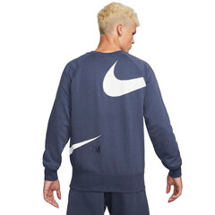 Sporta džemperis vīriešiem Nike Nsw Swoosh Sbb Crew M DD5993 437, zils cena un informācija | Sporta apģērbs vīriešiem | 220.lv