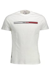 Мужская футболка Tommy Hilfiger DM0DM13509, белая цена и информация | Мужские футболки | 220.lv