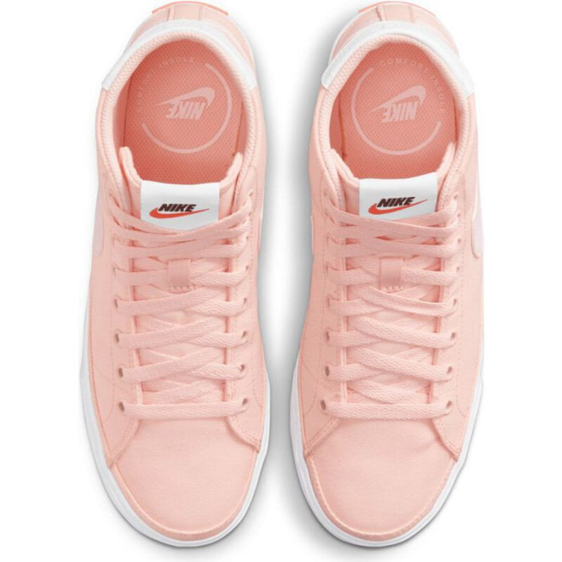 Sporta apavi sievietēm Nike Court Legacy Mid Canvas W DD0161 800, rozā цена и информация | Sporta apavi sievietēm | 220.lv